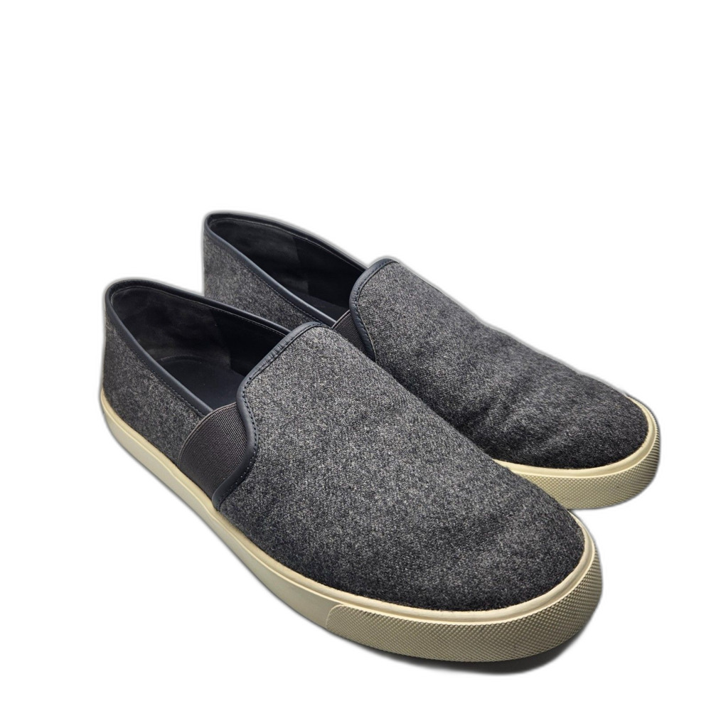Vince Wool Loafers The Blair in Grey Sz 8.5 Casual Slip on Shoes